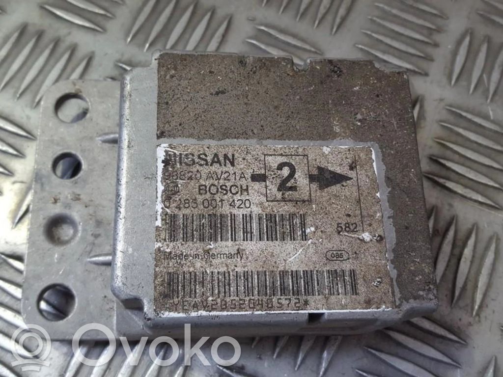Nissan Primera Unitate/modul de comandă airbaguri
