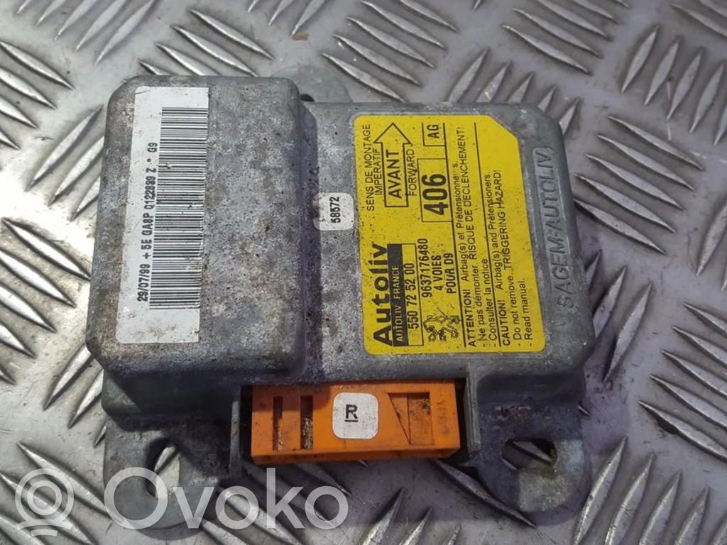 Peugeot 406 Unitate/modul de comandă airbaguri 