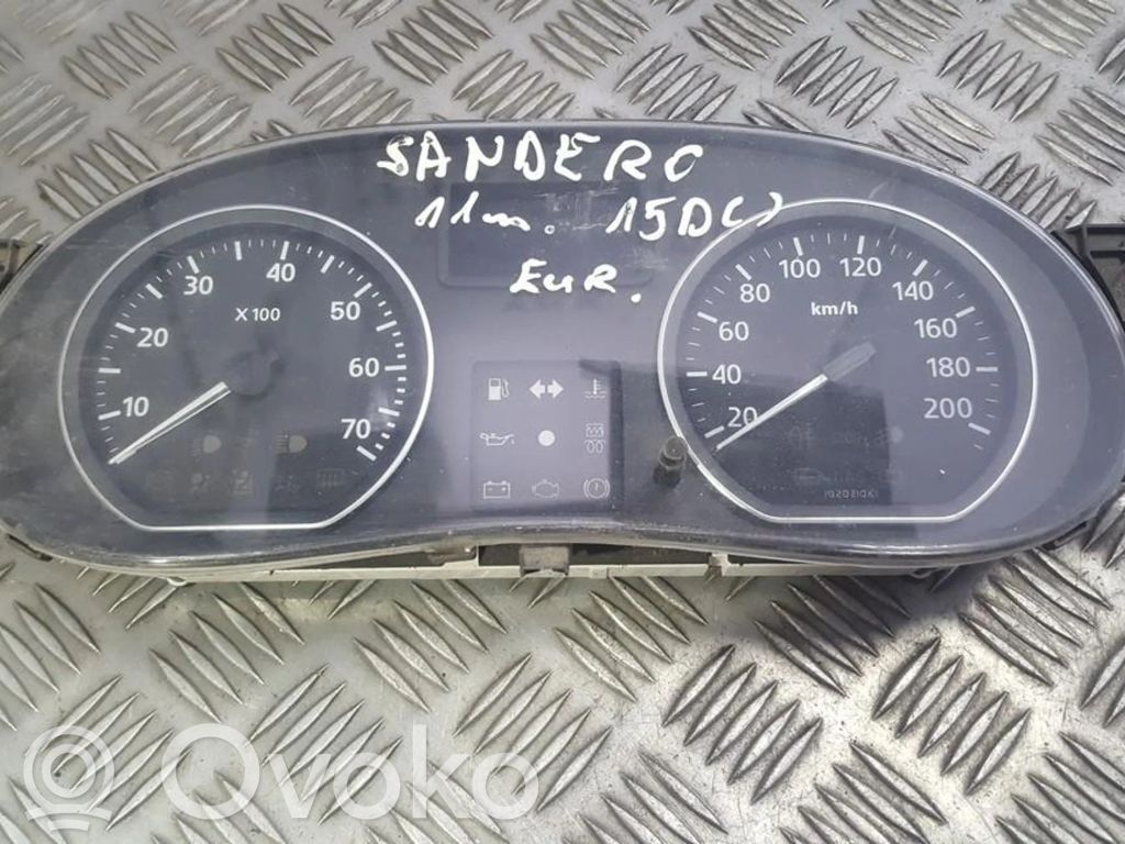 Dacia Sandero Tachimetro (quadro strumenti)