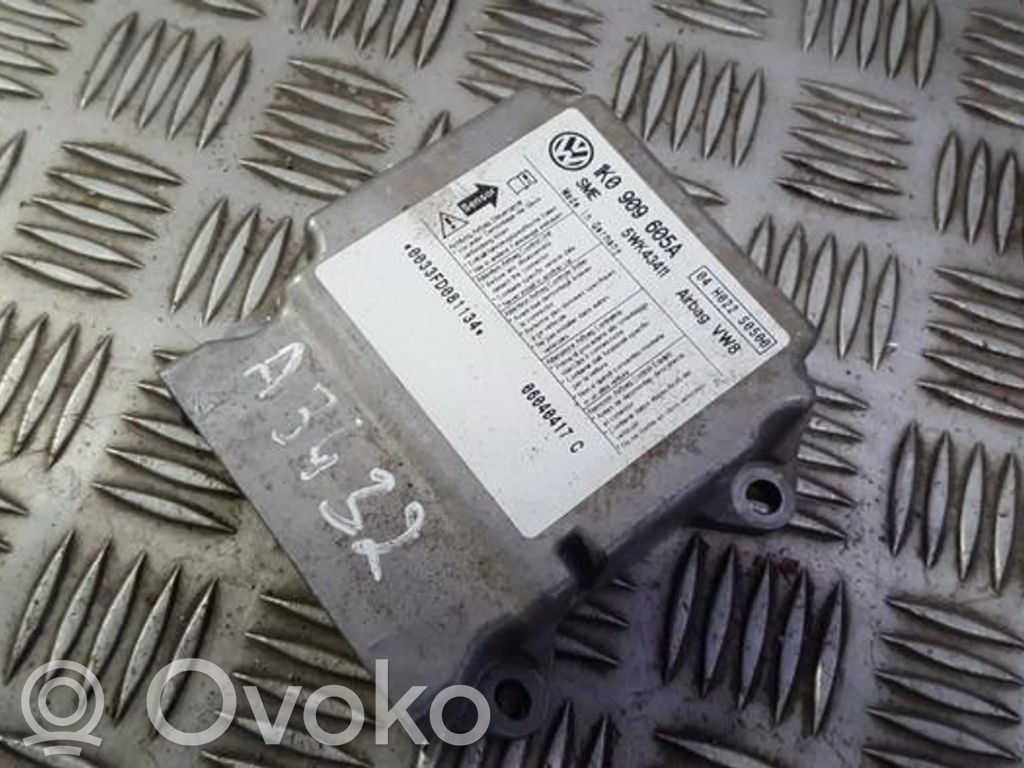 Unidad de control/módulo del Airbag   1K0909605A,5WK43411,1K0909605A,5WK43411