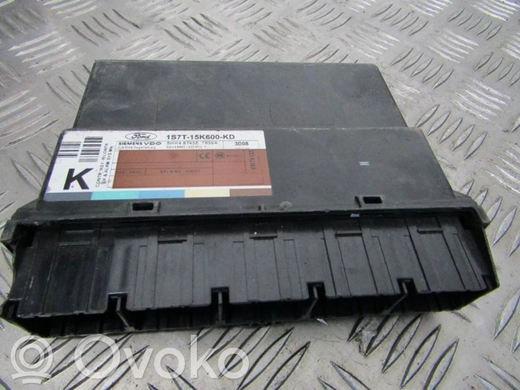 Módulo de confort/conveniencia   1S7T15K600KD,1S7T15K600KD,1S7T15K600KD,1S7T15K600KD,5WK48743E,5WK48862