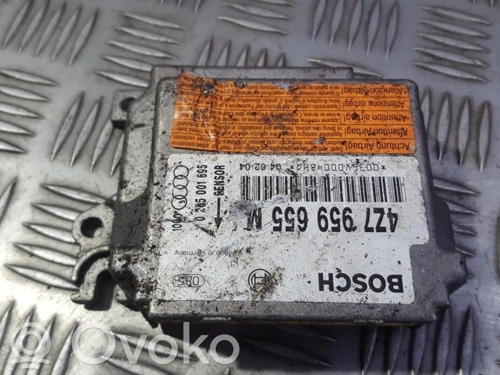 Audi A6 S6 C5 4B Centralina/modulo airbag 