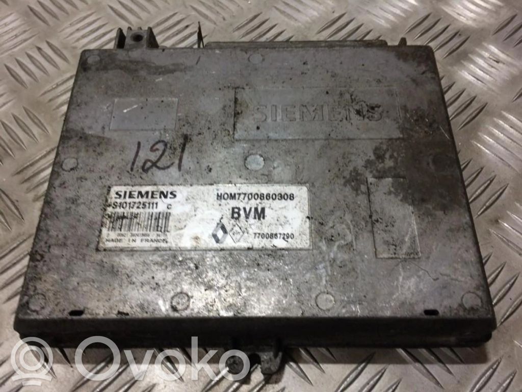Unidad de control/módulo del motor   7700867290,HOM7700860308,7700867290,HOM7700860308,S101725111