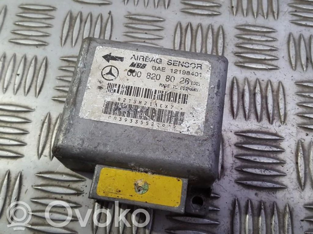 Mercedes-Benz C W202 Unitate/modul de comandă airbaguri 
