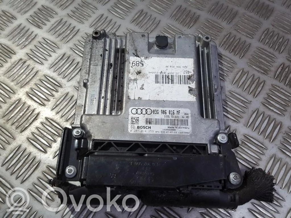 Unidad de control/módulo del motor   0281014259,03G906016MF,0281014259,03G906016MF,1039S22800