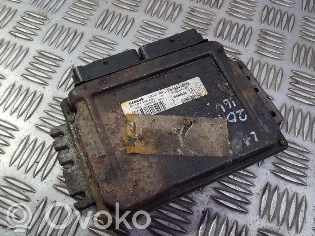 Engine control unit/module   8200035705,8200035705,8200044437,S110130040A