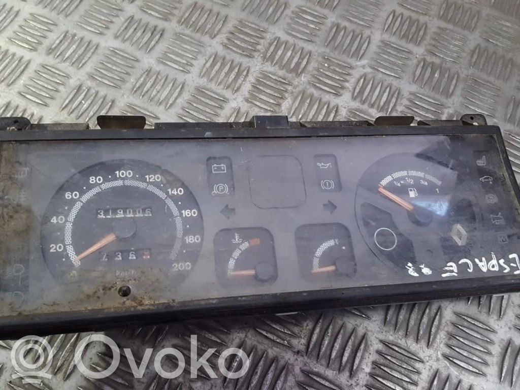 Renault Espace II Tachimetro (quadro strumenti) 