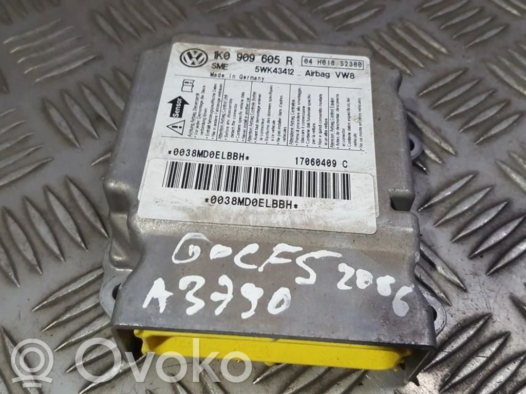 Volkswagen Golf V Centralina/modulo airbag