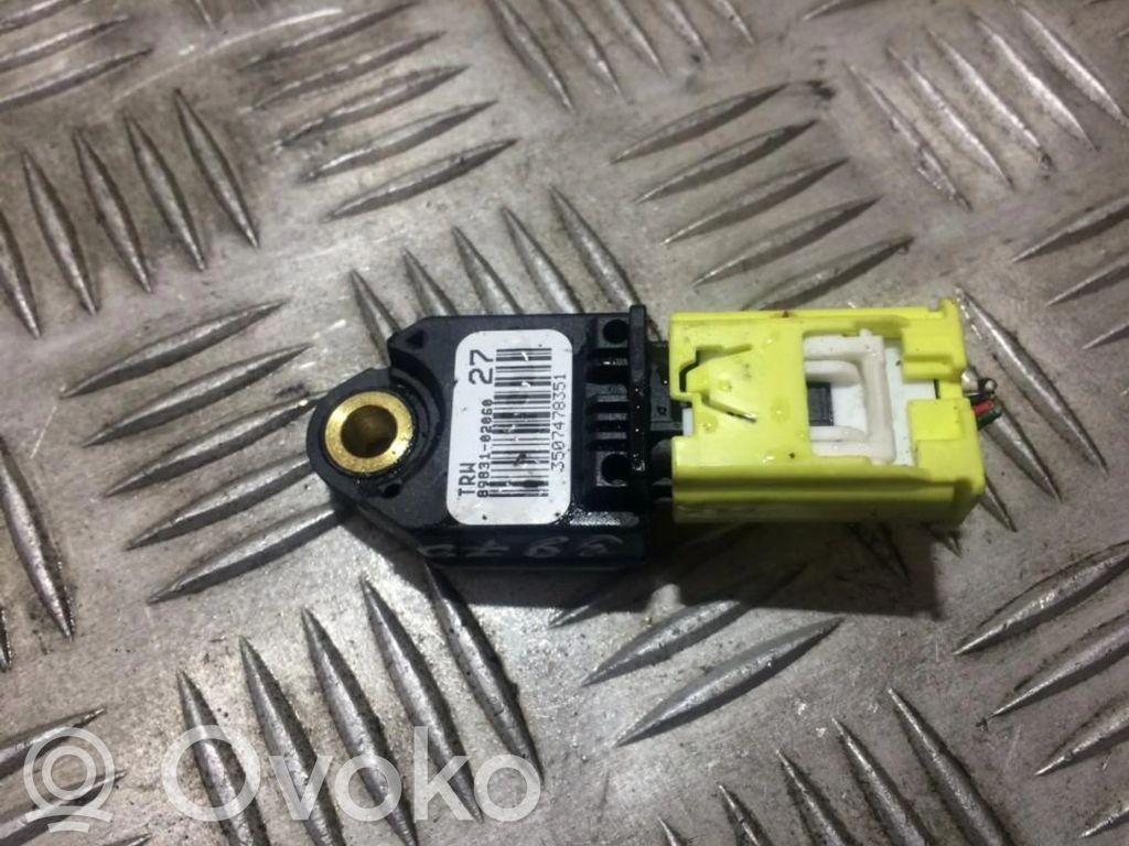 Toyota Auris 150 Sensore d’urto/d'impatto apertura airbag