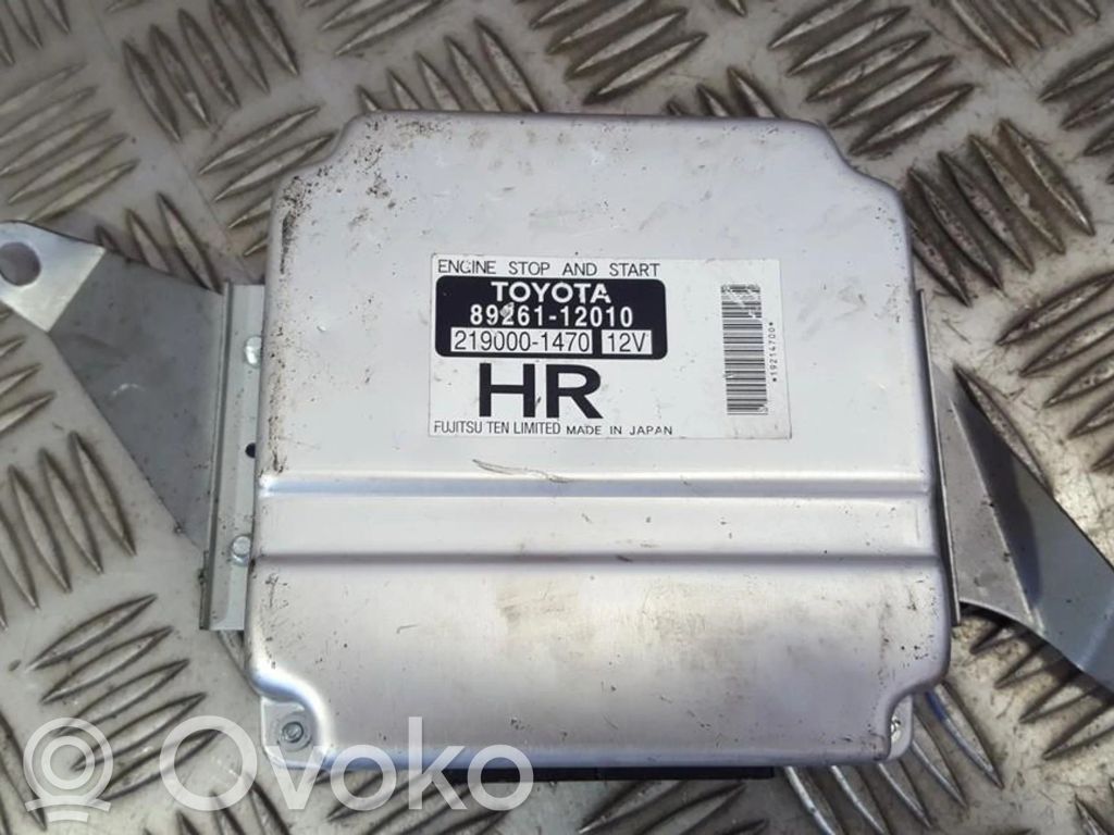 Toyota Auris 150 Alte unități/module de control 