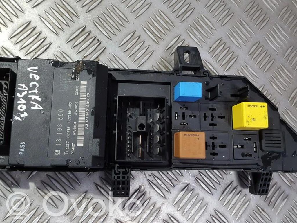 Opel Vectra C Set scatola dei fusibili