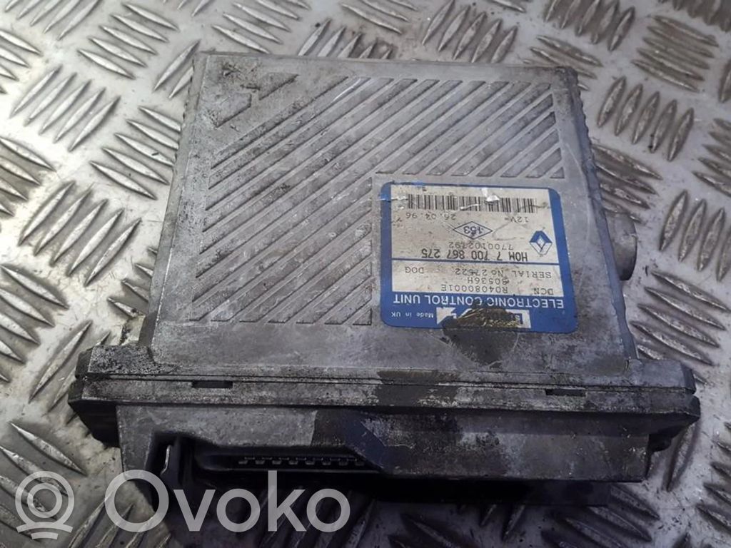 Renault Megane I Engine control unit/module 