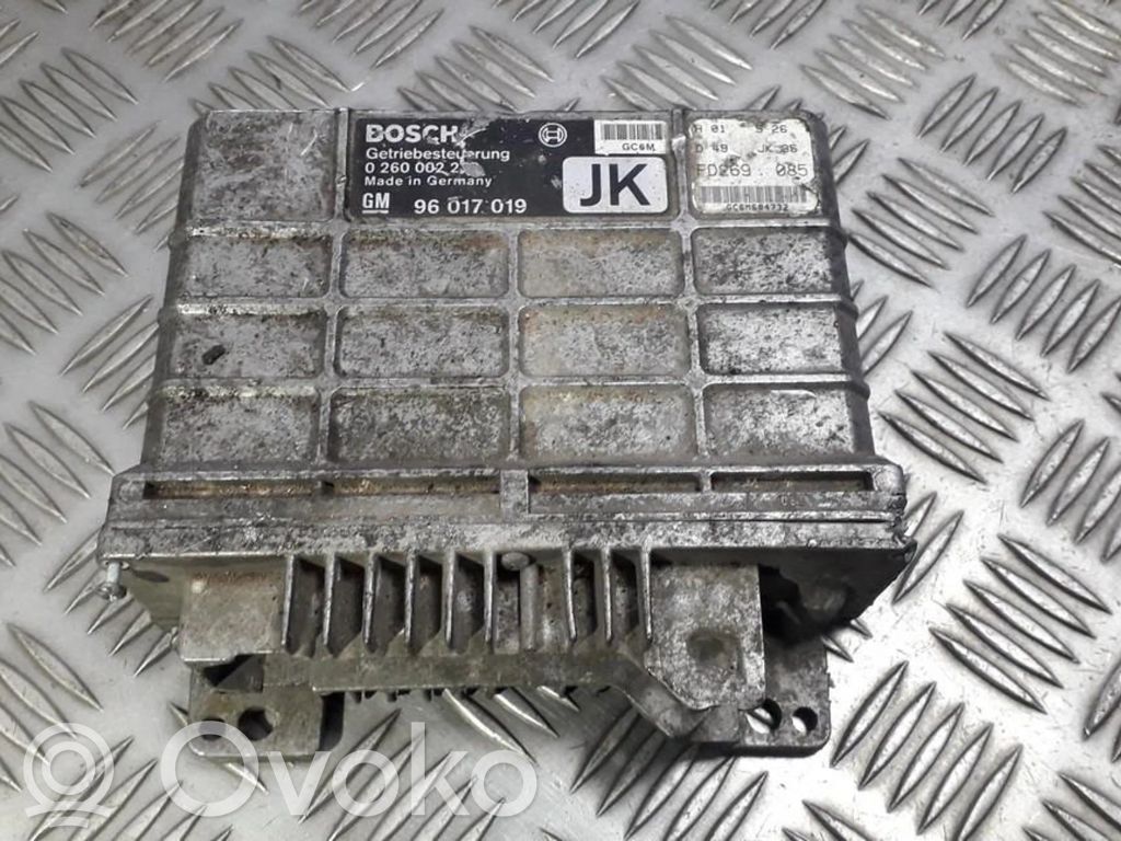 Gearbox control unit/module   96017019JK,96017019,0260002238,96017019,96017019JK,GM96017019,GM96017019JK