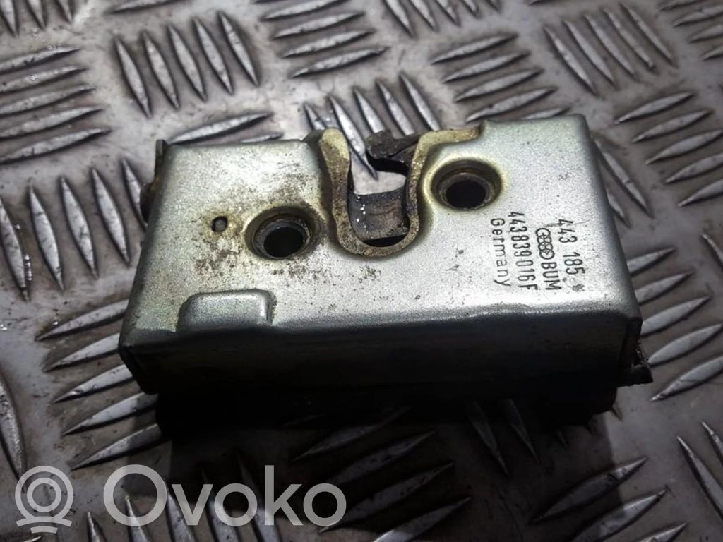 Audi 100 200 5000 C3 Takaoven lukko 