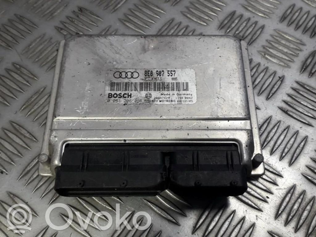 Unitate/modul de control motor   8E0907557,0261206051,0261206051,8E0907557