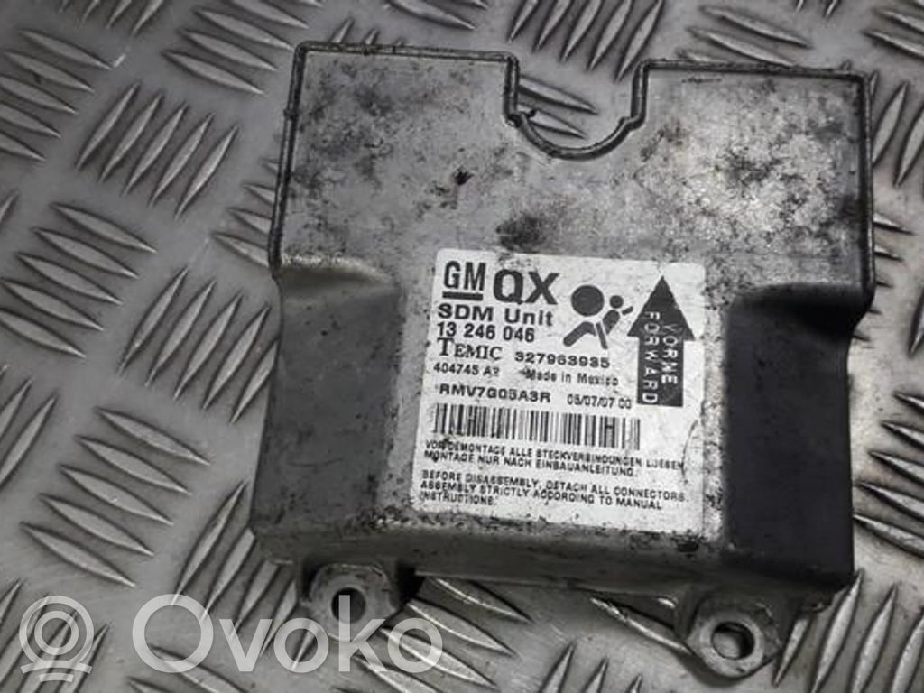 Opel Zafira B Centralina/modulo airbag