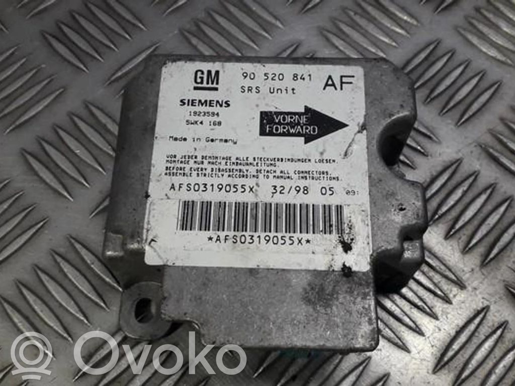 Opel Astra G Centralina/modulo airbag