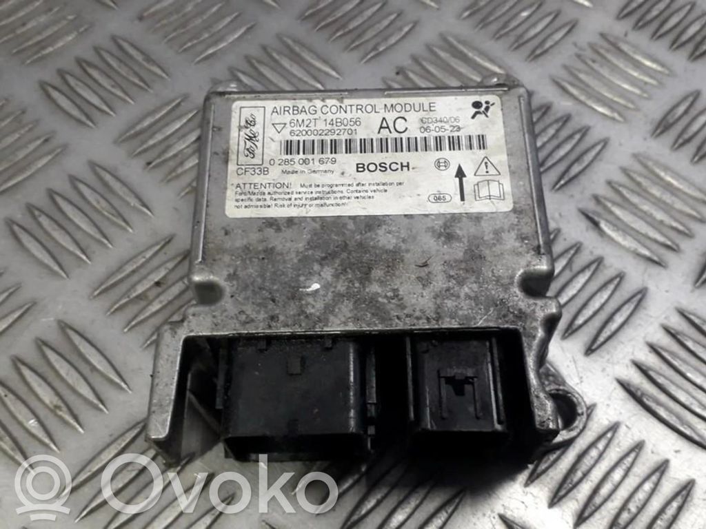 Sterownik / Moduł Airbag   6M2T14B056AC,620002292701,0285001679,620002292701,6M2T14B056AC