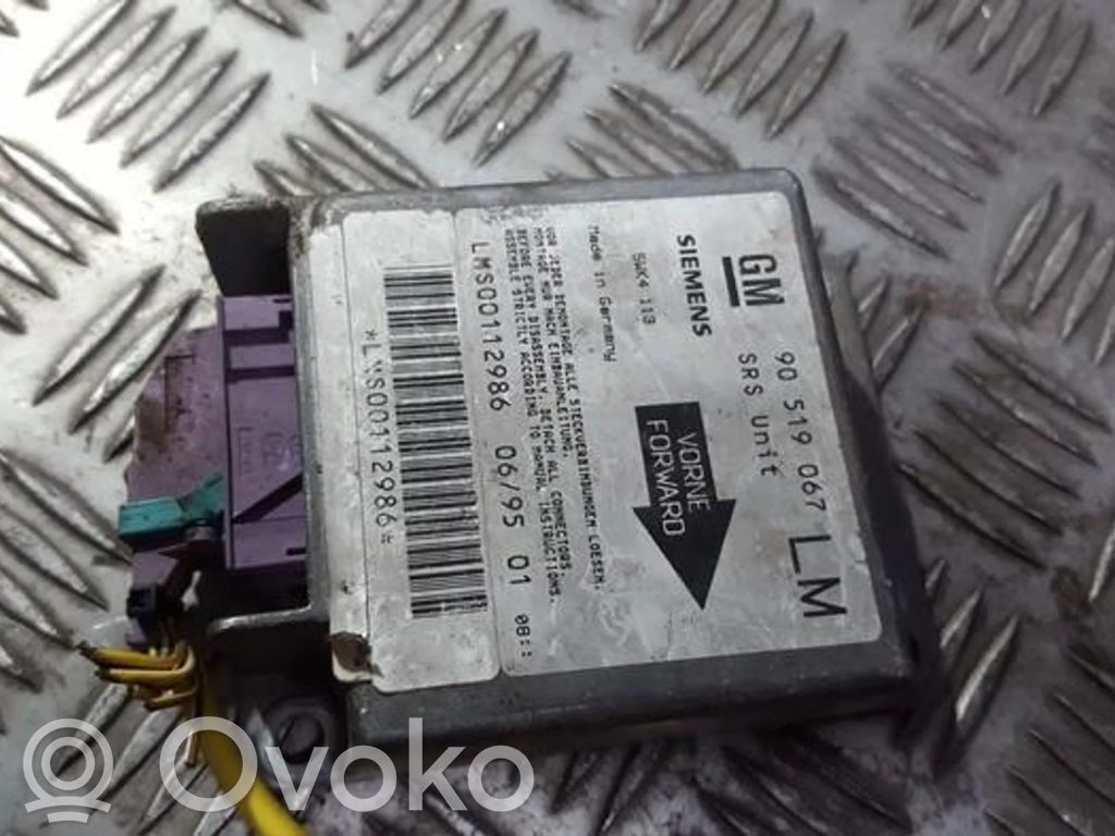 Opel Astra F Centralina/modulo airbag 