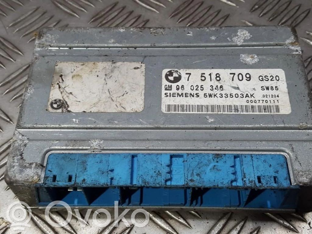 Unidad de control/módulo de la caja de cambios   7518709,96025346,7518709,96025346