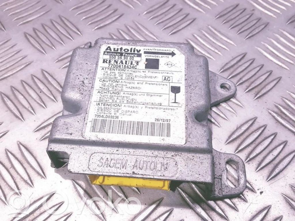 Unidad de control/módulo del Airbag   7700418434C,550569000,550569000,7700418434C
