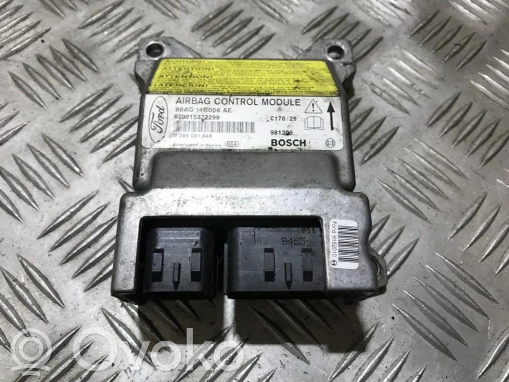 Unidad de control/módulo del Airbag   98AG14B056AE,620015372299,0285001248,620015372299,98AG14B056AE