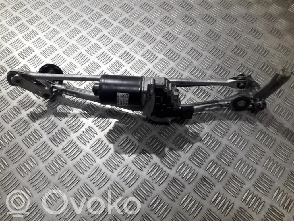 BMW 3 E90 E91 Wischergestänge Wischermotor vorne 
