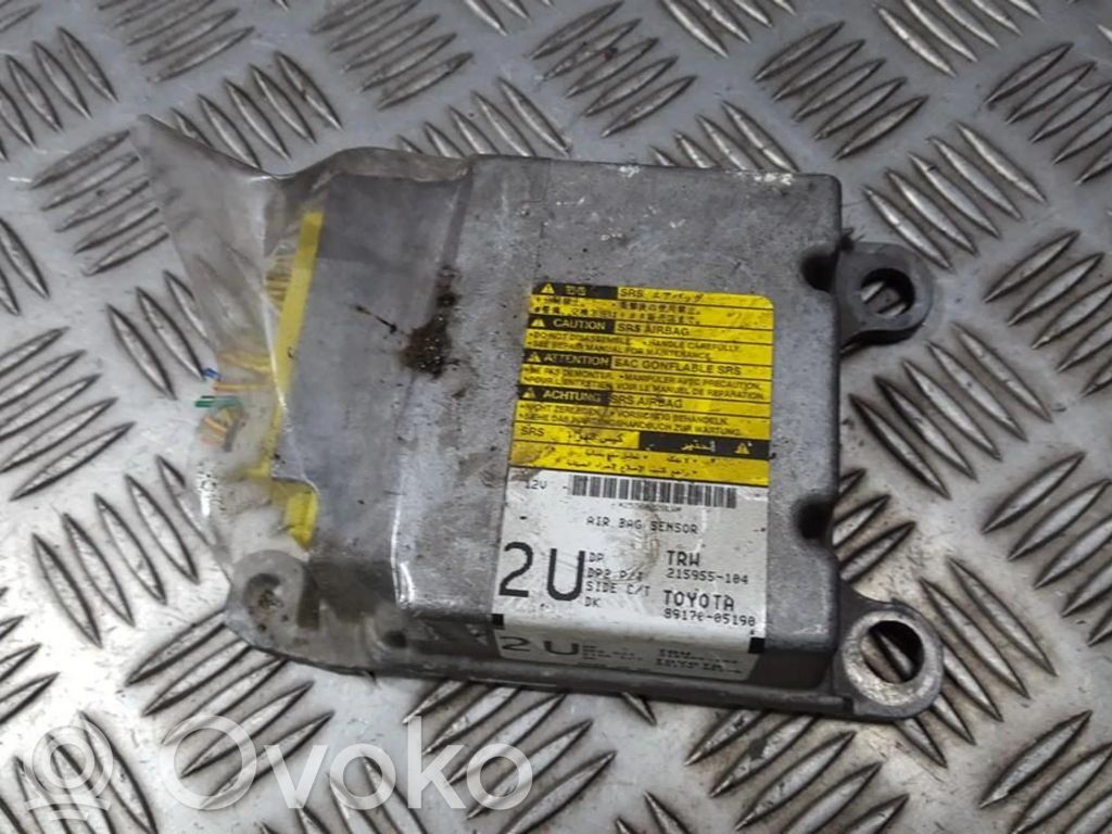 Toyota Avensis T250 Centralina/modulo airbag 
