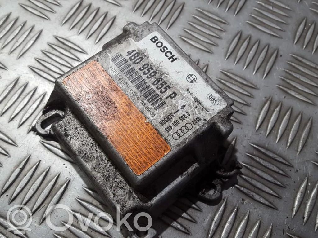 Unitate/modul de comandă airbaguri   4B0959655P,0285001485,0285001485,4B0959655P