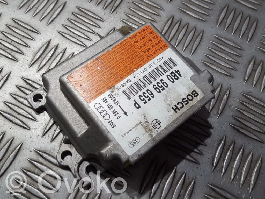 Module de contrôle airbag   4B0959655P,0285001485,0285001485,4B0959655P