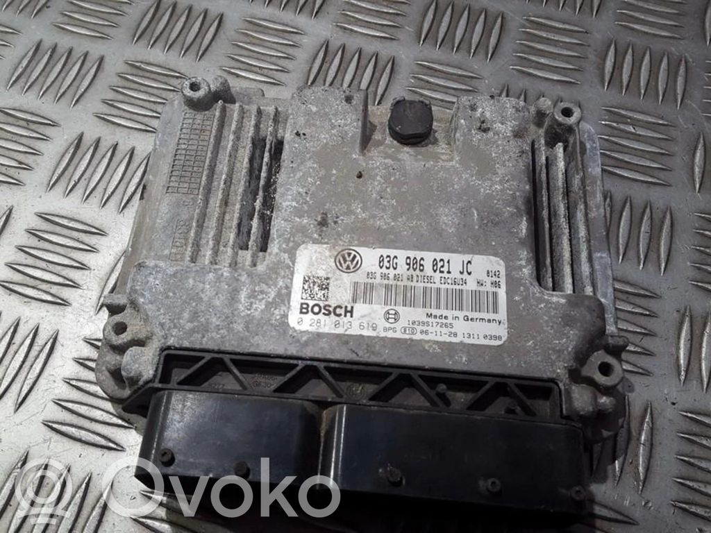 Skoda Octavia Mk2 (1Z) Sterownik / Moduł ECU 