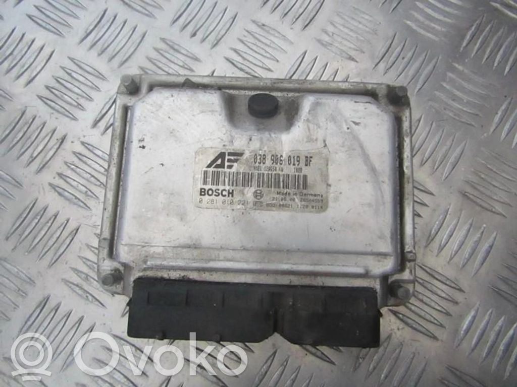 Engine control unit/module   038906019BF,0281010221,0281010221,038906019BF