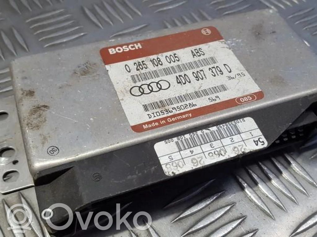 ABS-ohjainlaite/moduuli   0265108005,4D0907379D,0265108005,4D0907379D