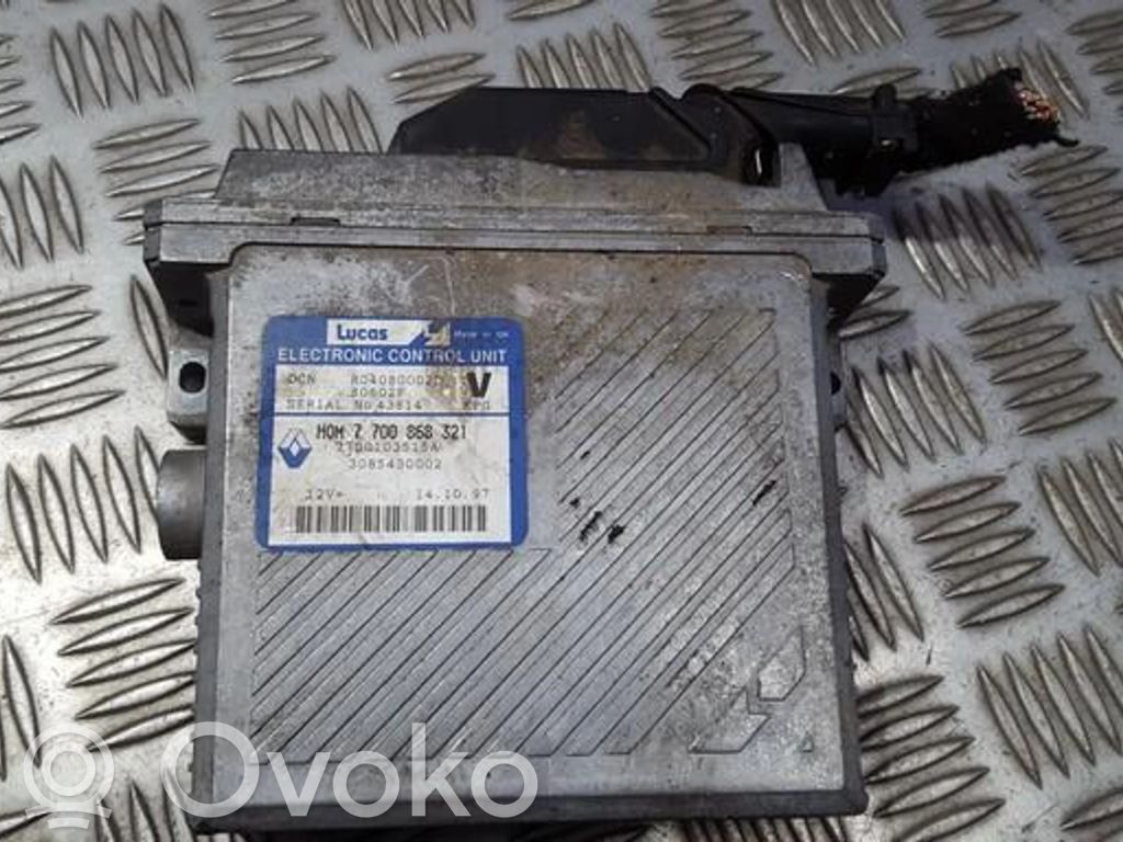 Sterownik / Moduł ECU   7700868321,7700103515A,7700103515A,7700868321