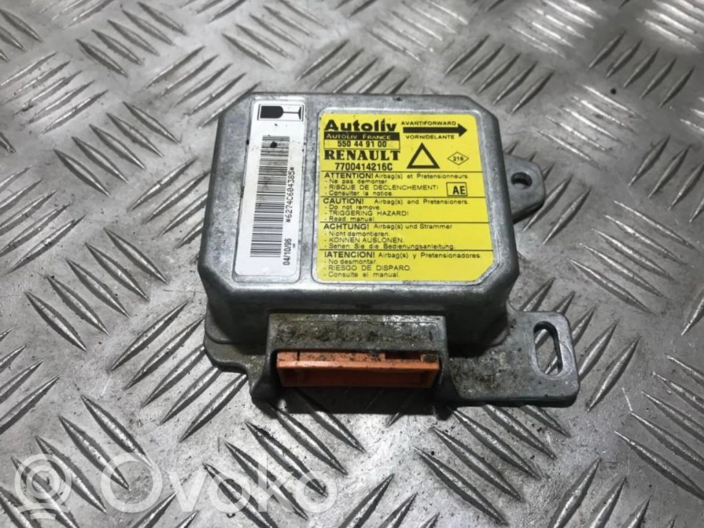 Renault Laguna I Airbag control unit/module 