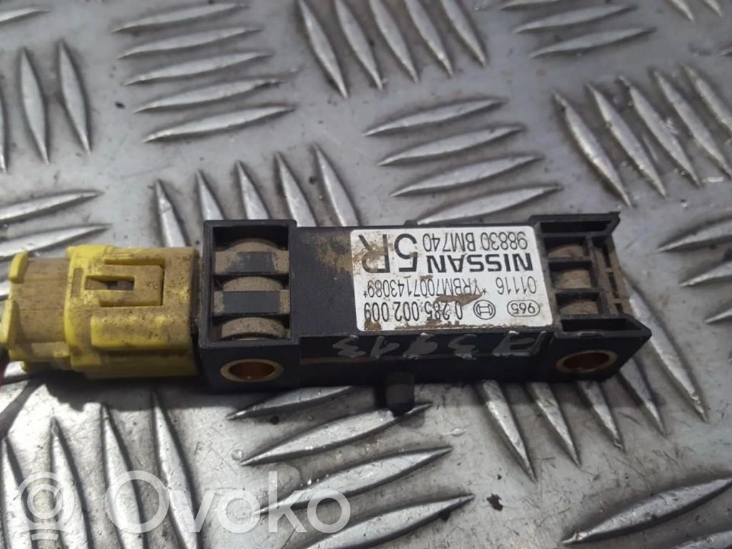 Nissan Almera N16 Sensore d’urto/d'impatto apertura airbag