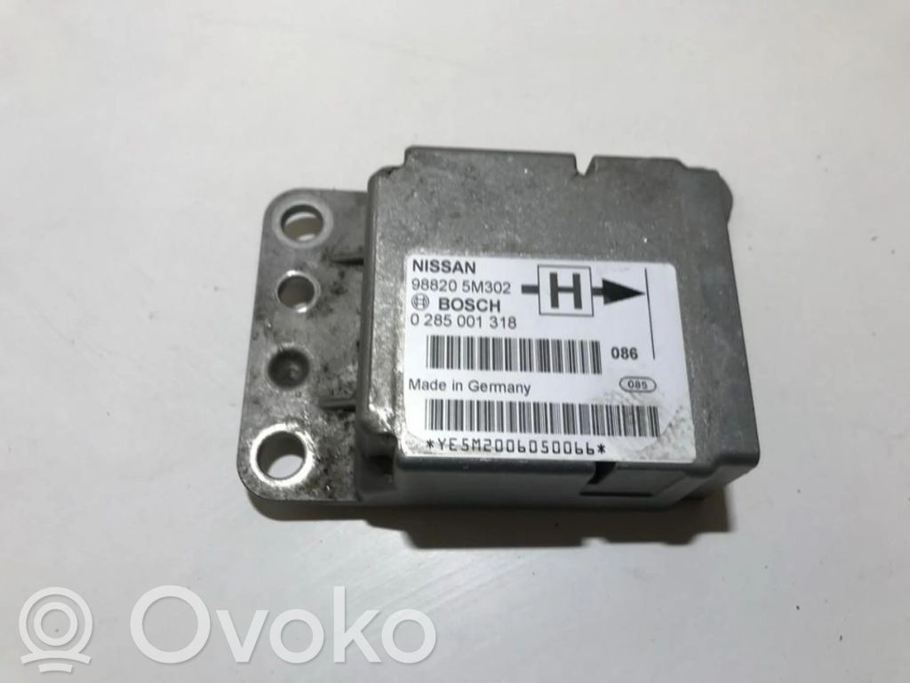 Nissan Almera N16 Centralina/modulo airbag