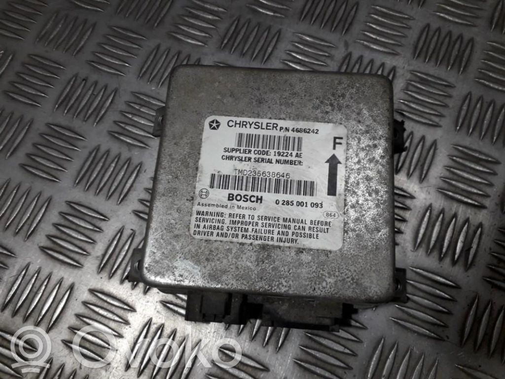 Airbag control unit/module   4686242,0285001093,0285001093,4686242