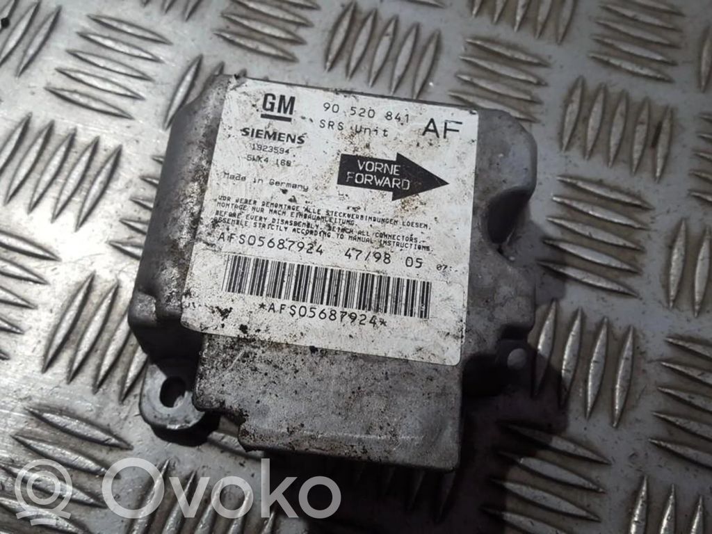 Opel Astra G Centralina/modulo airbag 
