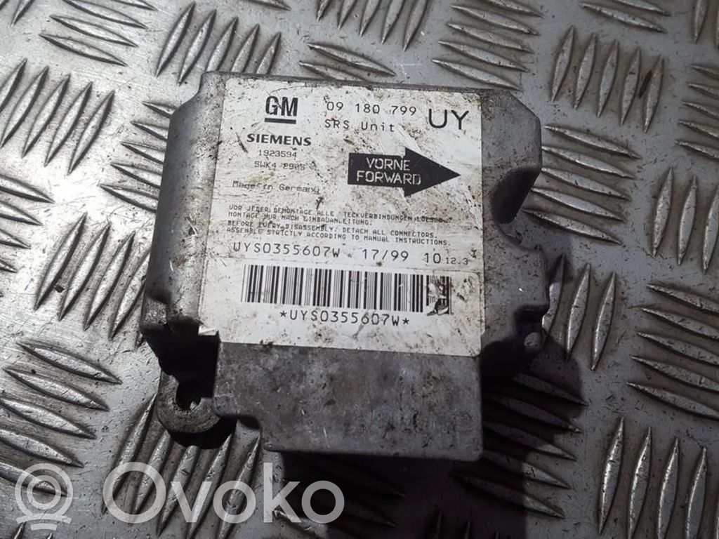 Centralina/modulo airbag   09180799UY,5WK42905,09180799UY,5WK42905