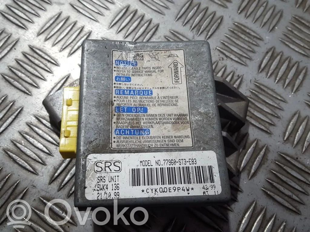 Honda Civic Unidad de control/módulo del Airbag 