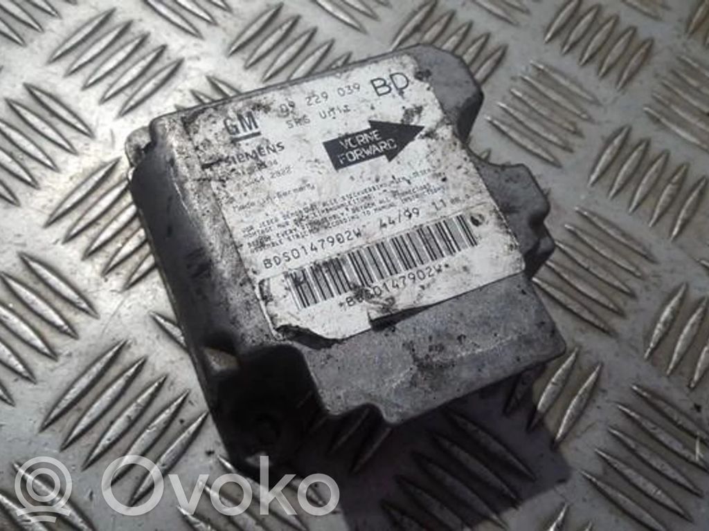 Opel Vectra B Unitate/modul de comandă airbaguri 