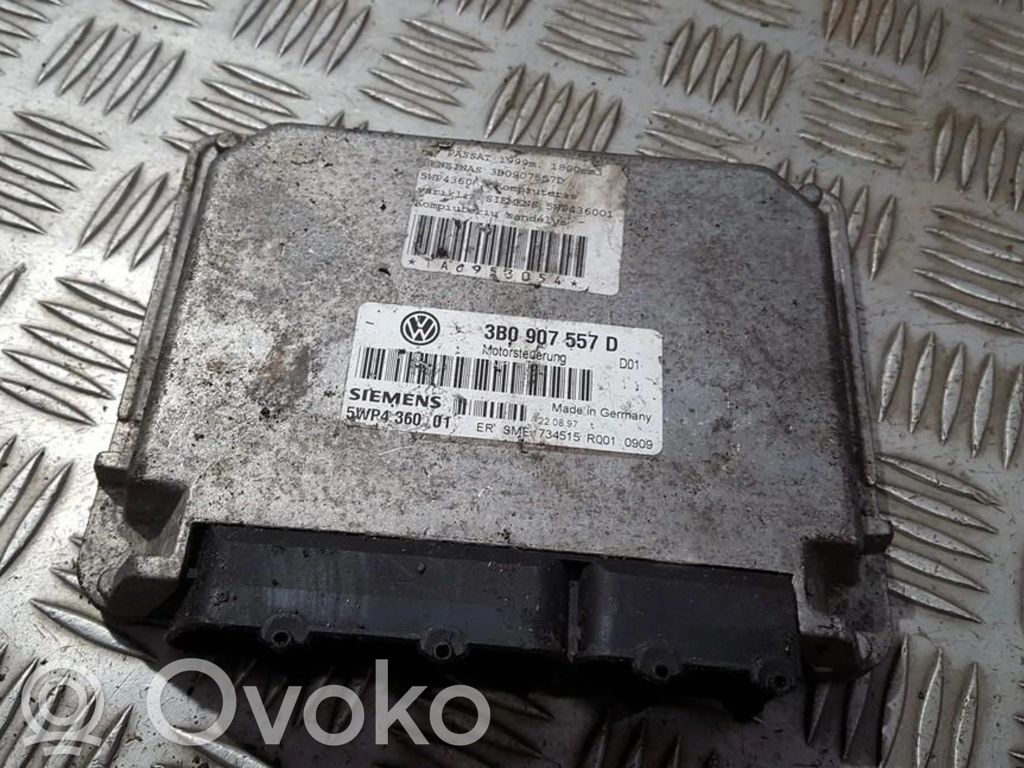 Volkswagen PASSAT B5 Unitate/modul de control motor 