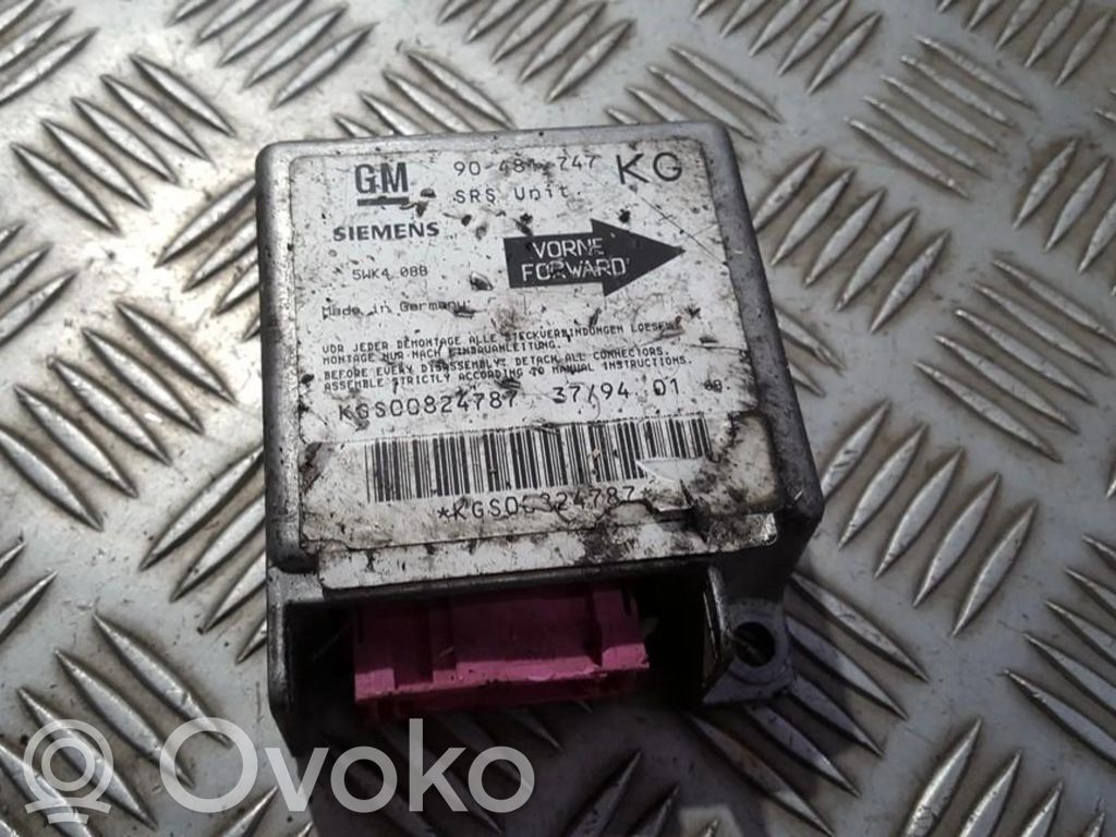 Opel Corsa B Airbag control unit/module 