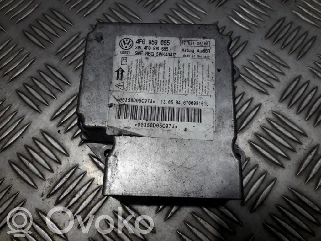 Turvatyynyn ohjainlaite/moduuli   4F0959655,4F0910655,4F0910655,4F0959655,5WK43417