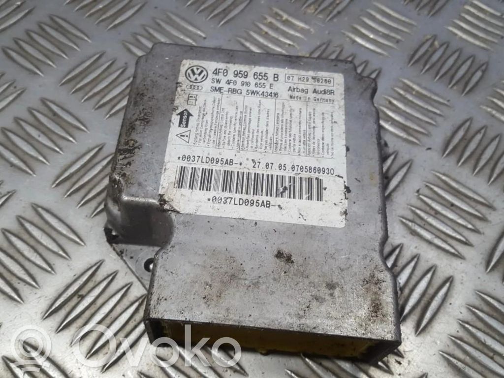 Audi A6 S6 C6 4F Centralina/modulo airbag