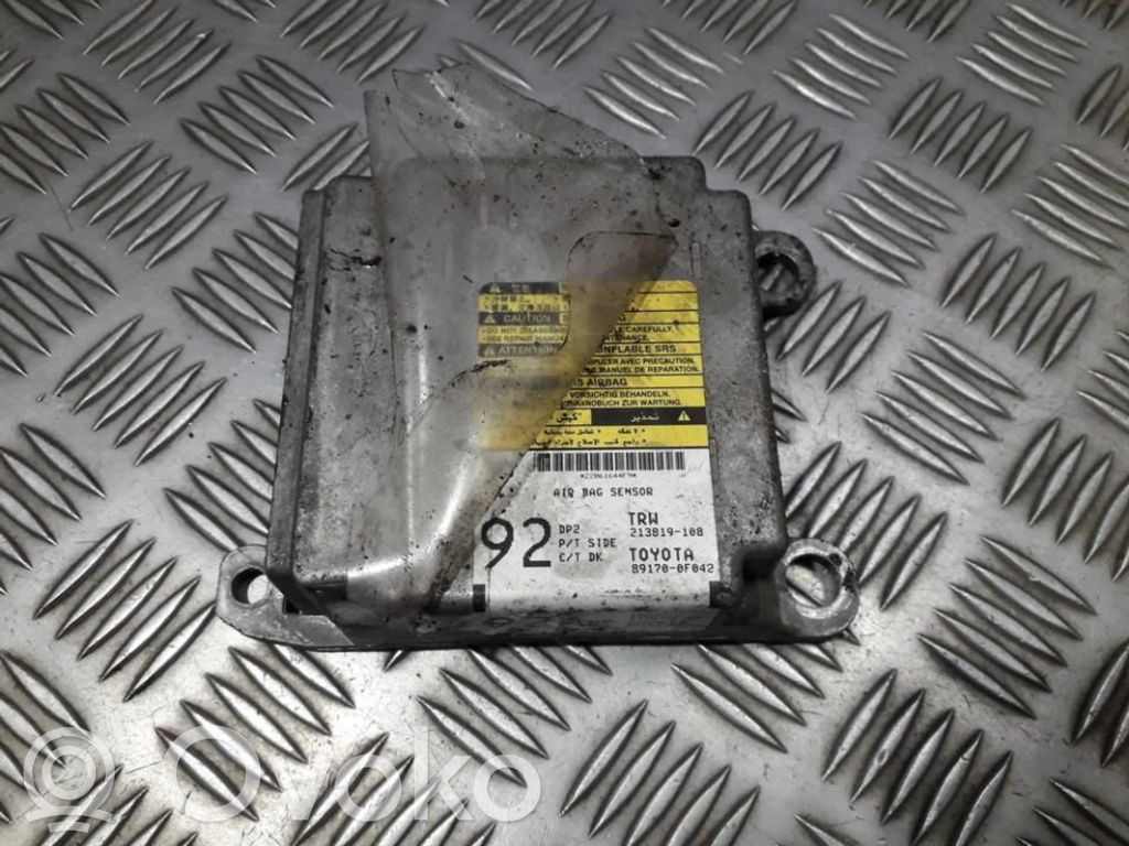 Toyota Corolla Verso AR10 Centralina/modulo airbag 