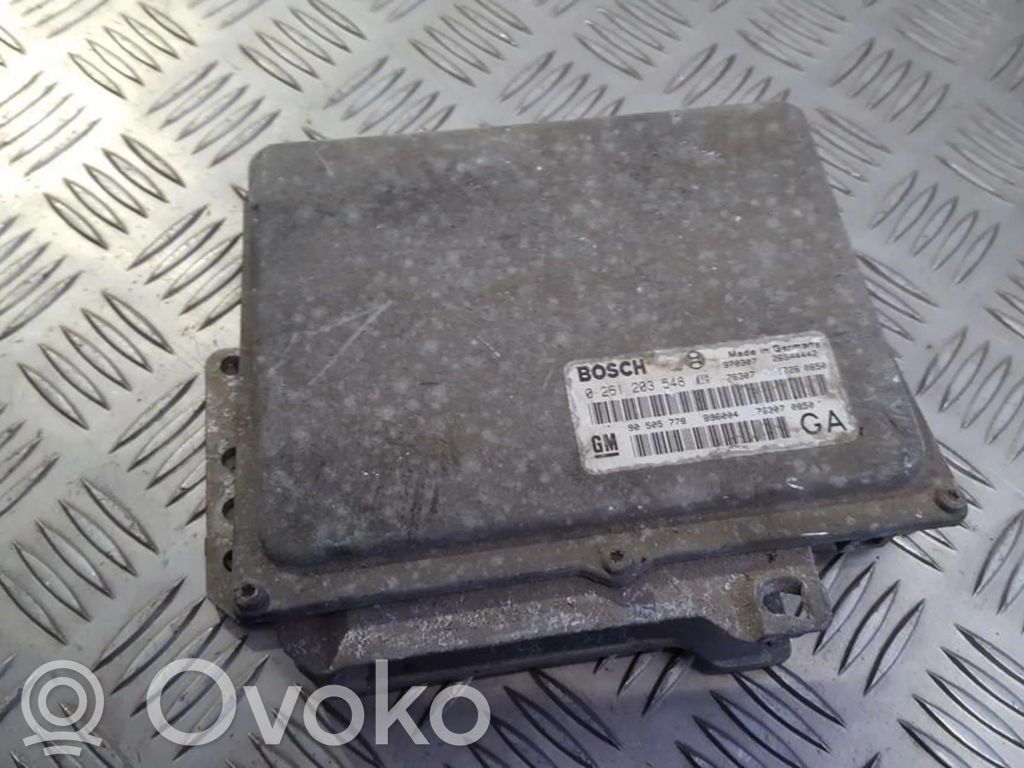 Unitate/modul de control motor   0261203548,90505778,0261203548,90505778
