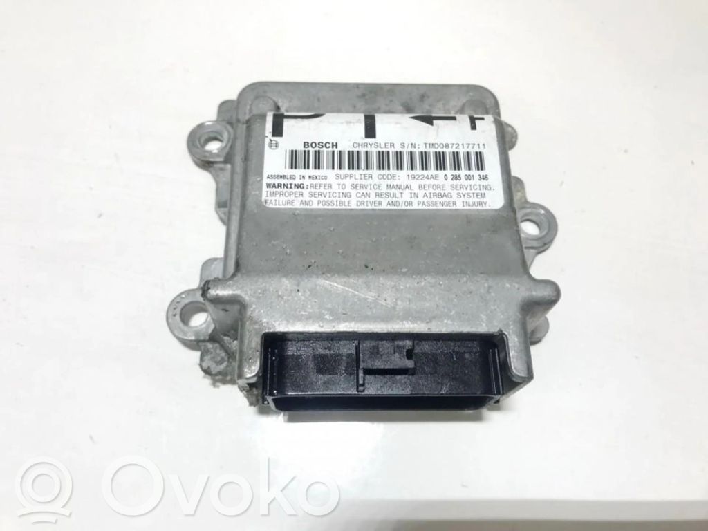 Module de contrôle airbag   04671419AE,0285001346,0285001346,04671419AE,TMD087217711