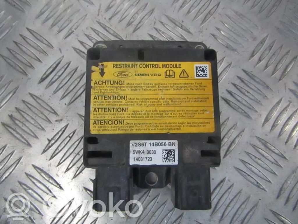 Sterownik / Moduł Airbag   2S6T14B056BN,14031723,14031723,2S6T14B056BN